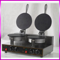 Máy Làm Bánh Kẹp Ốc Quế Đơn Mặt Caro Waffle Ice Cream Cone Maker 220V - Tặng quy trình Làm Bánh