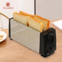 Máy Làm Bánh Mì Quầy 4 Lát Tiêu Chuẩn Châu Âu Cắm Sandwich Maker Panini Maker Cho Puff Pastry Nướng Bánh Ăn Nhẹ