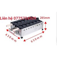 Máy làm bánh phô mai -Máy làm bánh trứng phô mai Hàn Quốc hình bầu dục-Bảo hành 1 năm