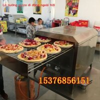 Máy làm bánh pizza di động Lò nướng bánh pizza bằng gas gian hàng máy làm bánh pizza ngoài trời di động nhà sản xuất máy