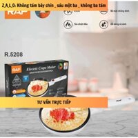 Máy làm bánh tráng, bánh cuốn, bánh crepe, pancake RAF R5208