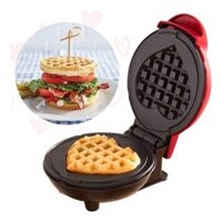 Máy Làm Bánh Waffle Hình Tròn / Trái Tim Máy Nướng Bánh Mini Máy Nướng Bánh Mì Gia đình Máy Nướng Bánh Sandwich Máy