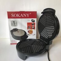 Máy làm bánh Waffle Sokany WJ-152 hình trái tim