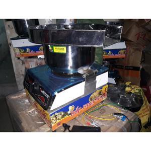 Máy làm bắp rang bơ chạy gas có máng