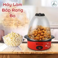 Máy Làm Bắp Rang Bơ, Máy Nổ Bỏng Ngô Mini Tự Động Tại Nhà Siêu Nhanh Thiết Kế An Toàn Tiện Dụng Cho Gia Đình