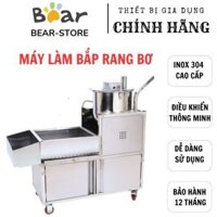 Máy làm bắp rang bơ tự động công nghiệp, tốc độ cao, chất liệu Inox 304 cao cấp.