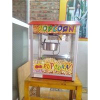 Máy làm bắp rang bơ,máy làm bỏng ngô,nổ bỏng ngô điện tủ kính chính hãng 100% Bảo hành 12 tháng
