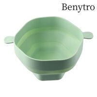 Máy làm bỏng ngô BENYTRO, Silicone có thể gập lại Popper, Nắp nóng Silicone Popcorn Popper Dụng cụ làm bánh