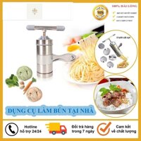 Máy Làm Bún, Dụng Cụ Làm Bún Tươi Bằng Tay Inox Tiên Dụng, Dễ Dàng Làm Bún Tại Nhà An Toàn VietMart