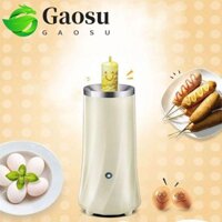 Máy làm cuộn trứng tự động GAOSU, với bàn chải làm sạch Máy ăn sáng Máy cuộn trứng tự động, Dụng cụ nấu ăn Lớp phủ chống dính với máy xúc xích cuộn trứng Sử dụng tại nhà