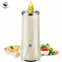 Máy làm cuộn trứng tự động ALISON, với bàn chải làm sạch Máy ăn sáng Máy cuộn trứng tự động, Lớp phủ chống dính có que Máy xúc xích cuộn trứng Sử dụng tại nhà