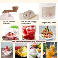 MÁY LÀM ĐÁ BÀO BẰNG TAY