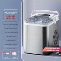 Máy làm đá mini công suất lớn hoàn toàn tự động 15kg đá Tạo Đá Siêu Tốc Trong 6 - 8 Phút BH12 Tháng