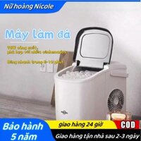 Máy làm đá mini công suất lớn hoàntoàn tự động Tạo Đá Siêu Tốc Trong 6 - 8 Phút BH12 Tháng Quán Cafe Văn Phòng