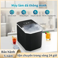 Máy làm đá mini hoàn toàn tự động siêu tốc làm đá nhanh chỉ từ 6-13 phút Bảo hành 5 năm