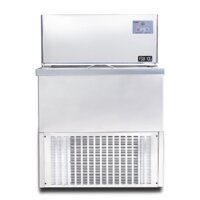 Máy làm đá viên 100kg đá bia dạng bàn