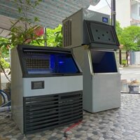 Máy làm đá viên 130kg-máy làm đá tự động tinh khiết-bảo hành 1 năm(hàng có sẵn)