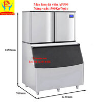 MÁY LÀM ĐÁ VIÊN AP500 500KG ĐÁ 24H VINSUNCOM