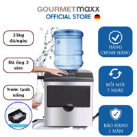 Máy làm đá viên kiêm cây nước lạnh GOURMETmaxx 25kg/ngày - Máy làm đá 2 trong 1