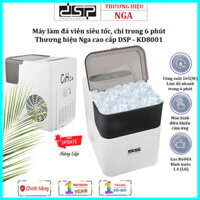 Máy làm đá viên siêu tốc DSP KD8001 cao cấp Thương hiệu DSP Nga, Làm đá siêu tốc 6-8 phút - BH 1 Năm