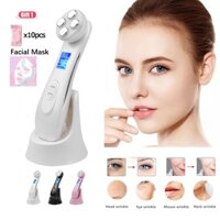 Máy Làm Đẹp EMS Mesotherapy Và RF Tần Số Vô Tuyến Tần Số Vô Tuyến Đèn LED Photon Trẻ Hóa Làn Da