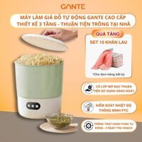 Máy Làm Giá Đỗ Tự Động Gante Cao Cấp Máy làm giá Thiết Kế 3 Tầng Thuận Tiện Trồng Tại Nhà Bảo Hành 6 Tháng