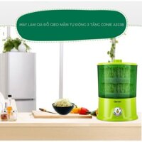 Máy làm giá đỗ tự động, làm giá đỗ tại nhà Connie A323B 2 ngày thành phẩm ⚡ Có thể gieo mầm các loại