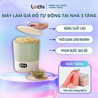 Máy Làm Giá Đỗ Tự Động Tại Nhà 3 Tầng - Thuận Tiện Trồng Tại Nhà - Tiết Kiệm Thời Gian, Diện Tích