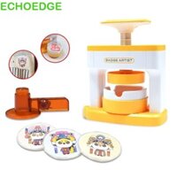 Máy làm huy hiệu ECHOEDGE, Dụng cụ làm nút Máy làm nút tròn, Đồ trang trí dễ sử dụng Dụng cụ bấm lỗ 55mm DIY Pin Maker Đồ chơi trẻ em