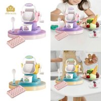 Máy Làm Kem Cho Kem Bộ Đồ Chơi Vai Trò Chơi Hướng Dẫn Sử Dụng Đa Năng Di Động Làm Kem Đồ Chơi Cho Trẻ Em Quà Tặng