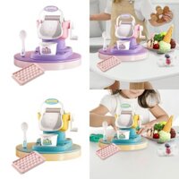 Máy Làm Kem Cho Kem Làm Đồ Chơi Di Động Đa Năng DIY Ăn Được Slushie Máy Cho Bé Gái Bé Trai Quà Tặng Giáng Sinh