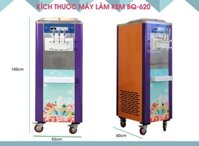 Máy làm kem Jingling BQ-2016 (BQ620) tiết kiệm điện