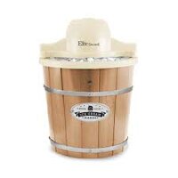 Máy làm kem thùng gỗ dung tích 4qt(3.8l) (1504)