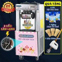 Máy Làm Kem Tươi 2 Lốc 3 Vòi ALPHA TL-2