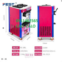 Máy làm kem tươi FEST hàng chính hãng giá rẻ,Máy làm kem tươi FEST RC-188l thiết kế hiện đại,Bảo hành 1 năm