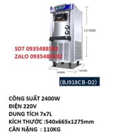 Máy làm kem tươi kinh doanh lợi nhuận cao-dung tích bể chứa lớn