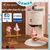 Máy Làm Kem Tươi Mini Chính Hãng Pink Bunny, Dễ Dàng Sử Dụng, Làm Kem Nhanh Trong Thời Gian Ngắn