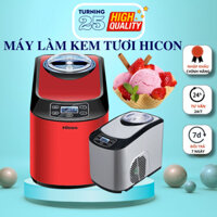 Máy làm kem tươi tự động Hicon dung tích 1,5L công suất lớn chính hãng dùng cho gia đình hoặc kinh doanh nhỏ