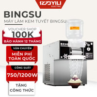Máy Làm Kem Tuyết BingSu 750W/1200W, Máy Làm Kem Bingsu Bảo Hành 12 Tháng