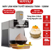 Máy làm kem tuyết Snowmaker, máy làm kem tươi Bingsu đá bào cao cấp, Làm lạnh nhanh, An toàn cho sức khỏe. Bảo hành 12T