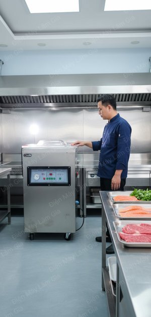 Máy làm kem xào cuộn GoodFor 500