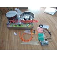 MÁY LÀM KẸO BÔNG GÒN BẮP RANG BƠ 2 IN 1