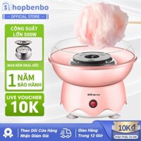 Máy làm kẹo bông gòn💥 hoàn toàn tự động, động cơ bằng đồng nguyên chất, vật liệu cấp thực phẩm -Hạn bảo hành 3 tháng