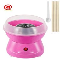 Máy Làm Kẹo Cotton Cho Trẻ Em, Máy Làm Kẹo Cotton Điện Mini Có Đĩa Chống Bắn Cho Gia Đình Trẻ Em
