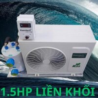MÁY LÀM LẠNH NƯỚC CHILLER 1.5HP(12000BTU) KEENTECH LIỀN KHỐI 1 nguồn nước