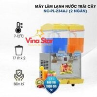 Máy làm lạnh nước trái cây NEWCOOL NC-PL-234AJ (2 ngăn) - (Gía bán chưa bao gồm phí VinaStar vận chuyển)
