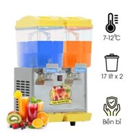 Máy làm lạnh nước trái cây NEWCOOL NC-PL-234AJ (17l x 2 ngăn)  - Bảo hành chính hãng 24 tháng
