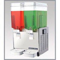 máy làm lạnh nước trái cây Chính Hãng 2 ngăn | Máy làm lạnh nước trái cây BERJAYA JD-218-MIX-25