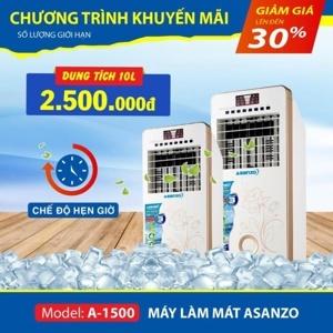 Máy làm mát không khí Asanzo A-1500 - 10L, 80W