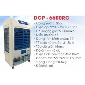 Máy làm mát không khí Daichipro DCP-6800RC